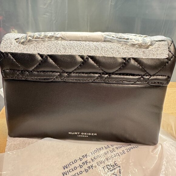 Kurt Geiger London Kensington Mini Leather Crossbody Bag - Picture 9 of 10